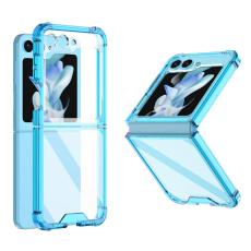 GKK - GKK Samsung Galaxy Z Flip5 Fodral Soft TPU - Transparent Bl&aring;