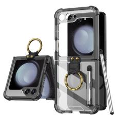 GKK - GKK Samsung Galaxy Z Flip5 Fodral TPU - Transparent Black