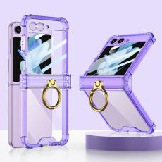 GKK - GKK Samsung Galaxy Z Flip5 Fodral TPU - Transparent Purple