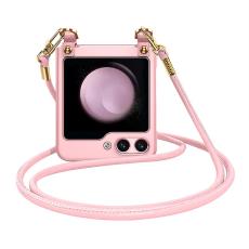 GKK - GKK Samsung Galaxy Z Flip5 Fodral Ultra Slim - Plast - Rosa