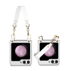 GKK - GKK Samsung Galaxy Z Flip5 Fodral Ultra Tunna PC - Silver