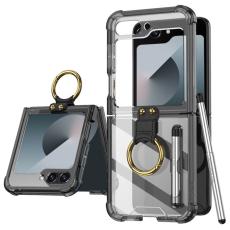 GKK - GKK Samsung Galaxy Z Flip7 FE 5G Fodral Shockproof - Transparent Black