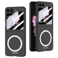 GKK - GKK Samsung Galaxy Z Flip7 FE Fodral PC med Skärmskydd - Svart