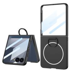 GKK - GKK Samsung Galaxy Z Flip7 Fodral Magnetiskt PC - Svart