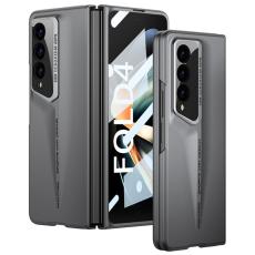 GKK - GKK Samsung Galaxy Z Fold4 5G Fodral - Hård PC - Grå