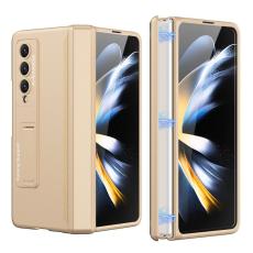GKK - GKK Samsung Galaxy Z Fold4 Fodral Hård PC - Champagne Gold