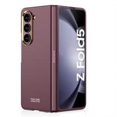 GKK - GKK Samsung Galaxy Z Fold5 Fodral Hård PC Matte - Vinröd