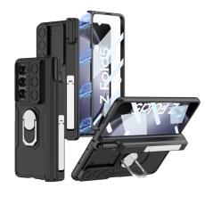 GKK - GKK Samsung Galaxy Z Fold5 Fodral Kickstand PC - Svart