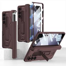 GKK - GKK Samsung Galaxy Z Fold5 Fodral PC med Pen Box - Vinröd