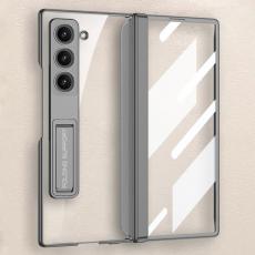 GKK - GKK Samsung Galaxy Z Fold6 5G Fodral Kickstand PC - Silver