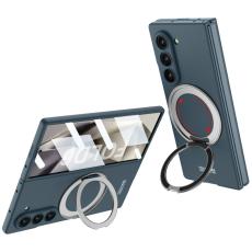 GKK - GKK Samsung Galaxy Z Fold6 5G Fodral Kickstand PC - Svart - Gr&ouml;n