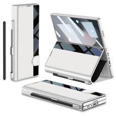GKK - GKK Samsung Galaxy Z Fold6 5G Fodral PC+PU - Silver