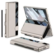 GKK - GKK Samsung Galaxy Z Fold6 5G Fodral PC+PU - Titanium Grey