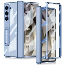 GKK - GKK Samsung Galaxy Z Fold6 Fodral Electroplating PC - Bl&aring;