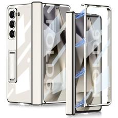 GKK - GKK Samsung Galaxy Z Fold6 Fodral Electroplating PC - Vit