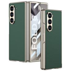 GKK - GKK Samsung Galaxy Z Fold6 Fodral Electroplating PC+PU - Midnight Green