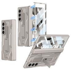 GKK - GKK Samsung Galaxy Z Fold6 Fodral Kickstand PC - Titanium Grey