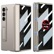 GKK - GKK Samsung Galaxy Z Fold6 Fodral Magnetisk Hinge PC - Grå