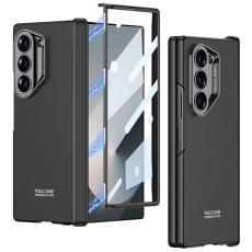 GKK - GKK Samsung Galaxy Z Fold6 Fodral Magnetisk Hinge Skydd PC - Svart