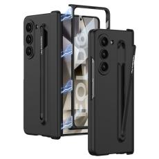 GKK - GKK Samsung Galaxy Z Fold6 Fodral Magnetisk Hinge Skydd - Svart