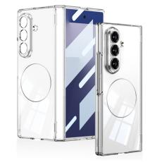 GKK - GKK Samsung Galaxy Z Fold7 5G Fodral Hinge Skydd H&aring;rd PC - Guld