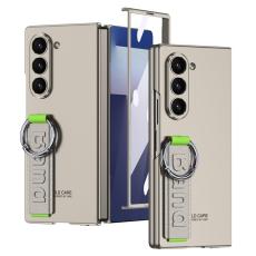 GKK - GKK Samsung Galaxy Z Fold7 5G Fodral - Gr&aring; - &Auml;kta l&auml;der