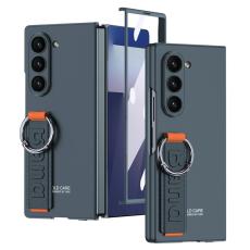 GKK - GKK Samsung Galaxy Z Fold7 Fodral &Auml;kta l&auml;der - Gr&ouml;n