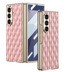 GKK - GKK Samsung Galaxy Z Fold7 Fodral - KonstL&auml;der - Rosa