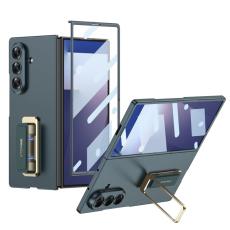 GKK - GKK Samsung Galaxy Z Fold7 Fodral - Gr&ouml;n - PC och Tempererat Glas
