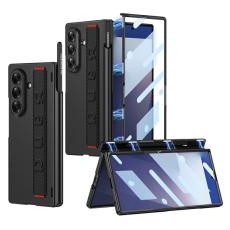 GKK - GKK Samsung Galaxy Z Fold7 Fodral - Magnetisk Hinge - PC - Kolfiber - Svart