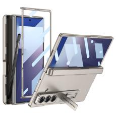 GKK - GKK Samsung Galaxy Z Fold7 Fodral Magnetisk Kickstand PC - Gr&aring;