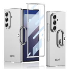 GKK - GKK Samsung Galaxy Z Fold7 Fodral Oval Kickstand - Silver