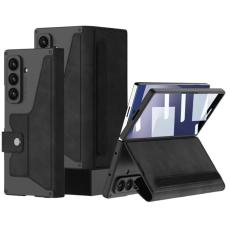 GKK - GKK Samsung Galaxy Z Fold7 Fodral PU PC - Svart