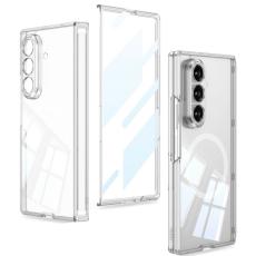 GKK - GKK Samsung Galaxy Z Fold7 Fodral - Transparent PC - Vit
