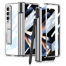 GKK - GKK Shockproof Kickstand Fodral Samsung Galaxy Z Fold4 - Grå