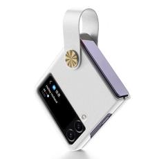 GKK - GKK Strap Kickstand Fodral f&ouml;r Samsung Galaxy Z Flip4 - Vit