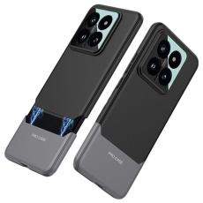 GKK - GKK Xiaomi 14 Fodral Detachable Magnetisk PC Skydd - Svart+Gr&aring;