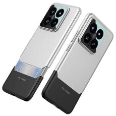 GKK - GKK Xiaomi 14 Fodral Detachable Magnetisk PC Skyddande - Silver+Svart