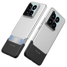 GKK - GKK Xiaomi 14 Pro Fodral Detachable Magnetisk PC - Silver+Black