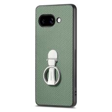CASENEO - Google Pixel 9a Fodral Fällbart Kickstand Äkta Läder - Grön