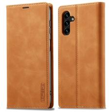 LC.imeeke - LC.IMEEKE Fodral f&ouml;r Samsung Galaxy A13 5G - PU L&auml;der - Brun
