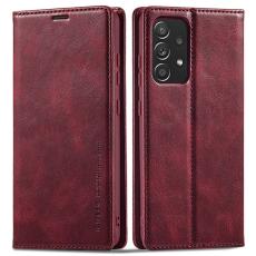 LC.imeeke - LC.IMEEKE Fodral f&ouml;r Samsung Galaxy A53 5G - R&ouml;d - &Auml;kta l&auml;der