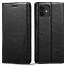 LC.imeeke - LC.IMEEKE iPhone 11 Fodral PU Läder - Svart