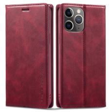 LC.imeeke - LC.IMEEKE iPhone 11 Pro Fodral Äkta läder - Röd