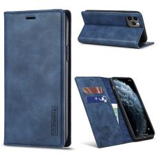 LC.imeeke - LC.IMEEKE iPhone 11 Pro Skal Äkta läder - Blå