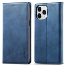 LC.imeeke - LC.IMEEKE iPhone 13 Pro Fodral - Stötbeständig PU Läder - Blå