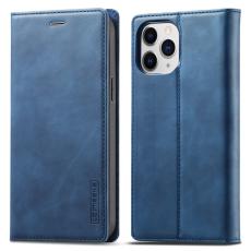 LC.imeeke - LC.IMEEKE iPhone 13 Pro Max Skal Äkta läder - Blå