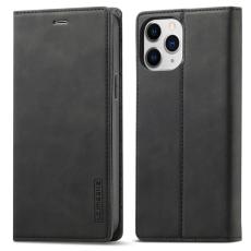 LC.imeeke - LC.IMEEKE iPhone 13 Pro Max Skal Äkta läder - Svart