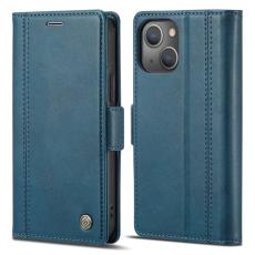 LC.imeeke - LC.IMEEKE iPhone 13 Skal Shockproof PU Läder - Blå