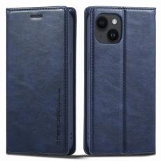 LC.imeeke - LC.IMEEKE iPhone 15 Plus Fodral - RFID Blocking Konstläder - Blå